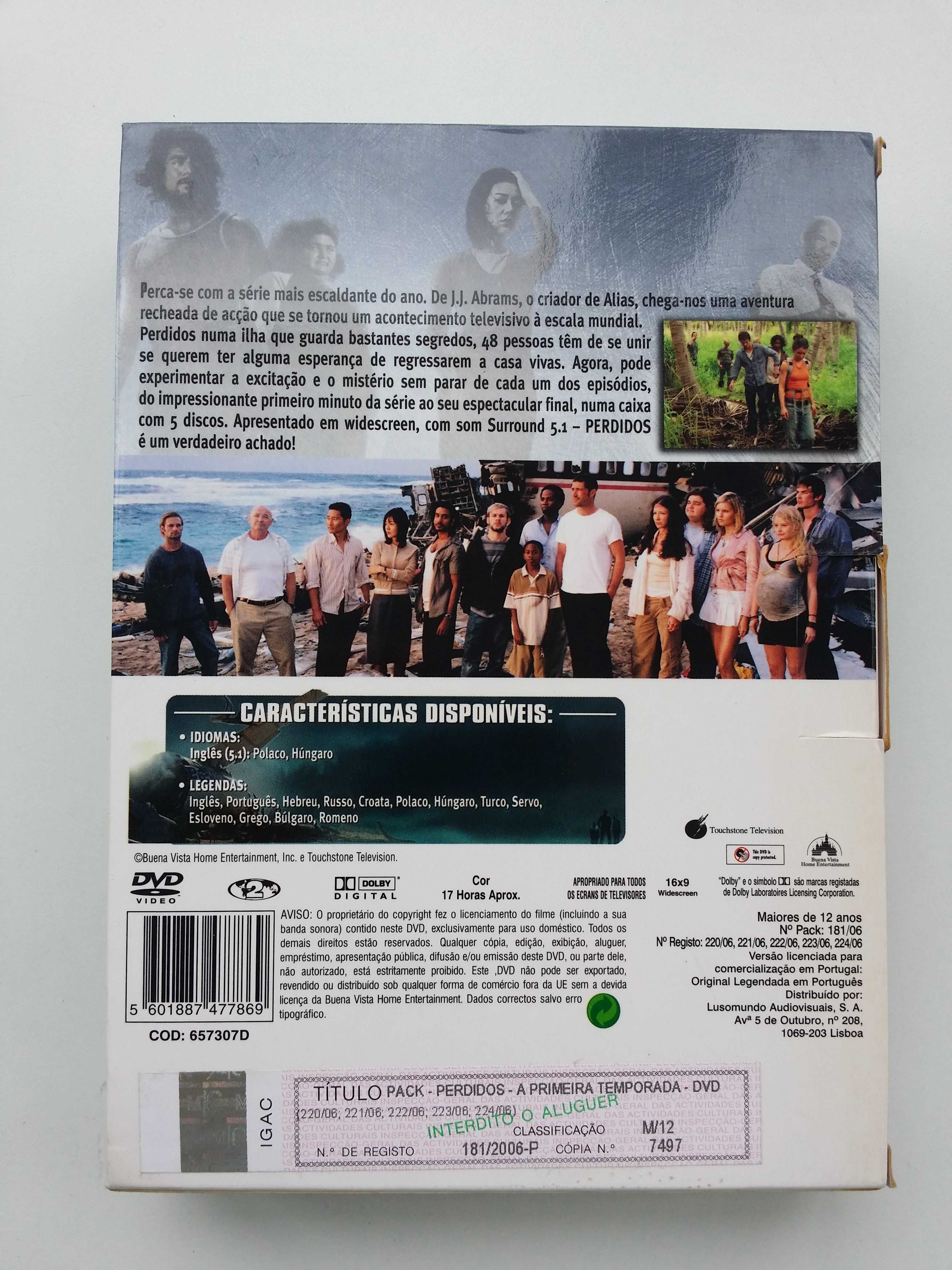 Série Lost Perdidos 1 temporada dvds