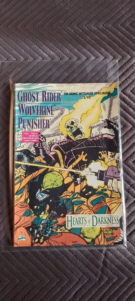 Komiks Ghost Rider Wolverine Punisher 2/95 Wydanie Specjalne