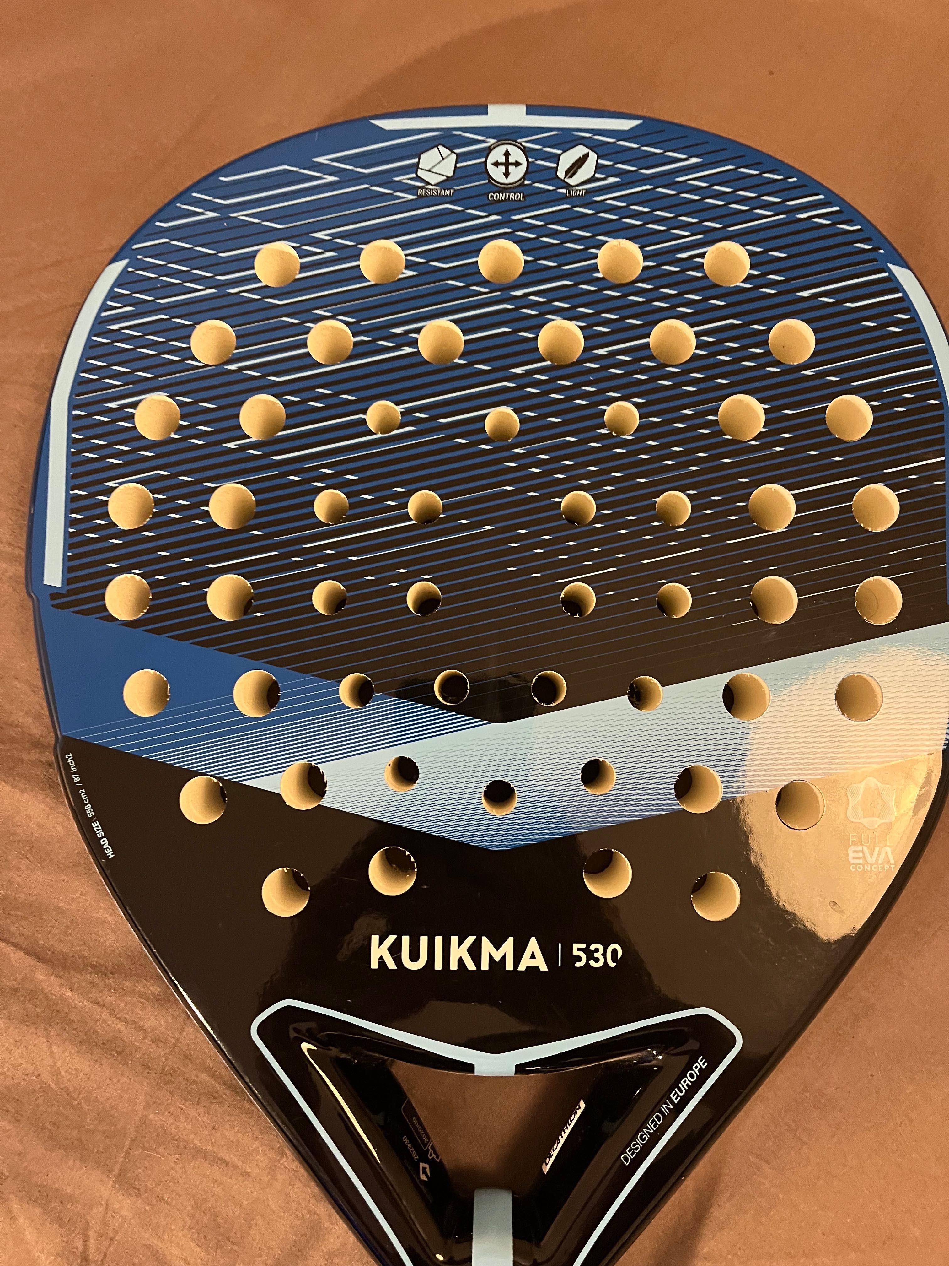 Raquete padel Kuikma 530, quase nova