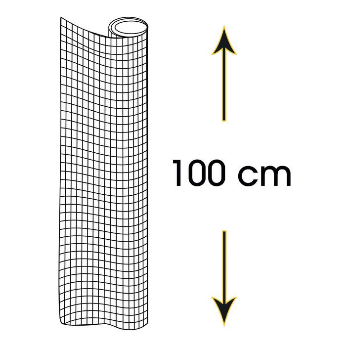 Moskitiera Ochronna Przeciw Owadom Włókno Szklane Rolka 100 cm x 12,5m