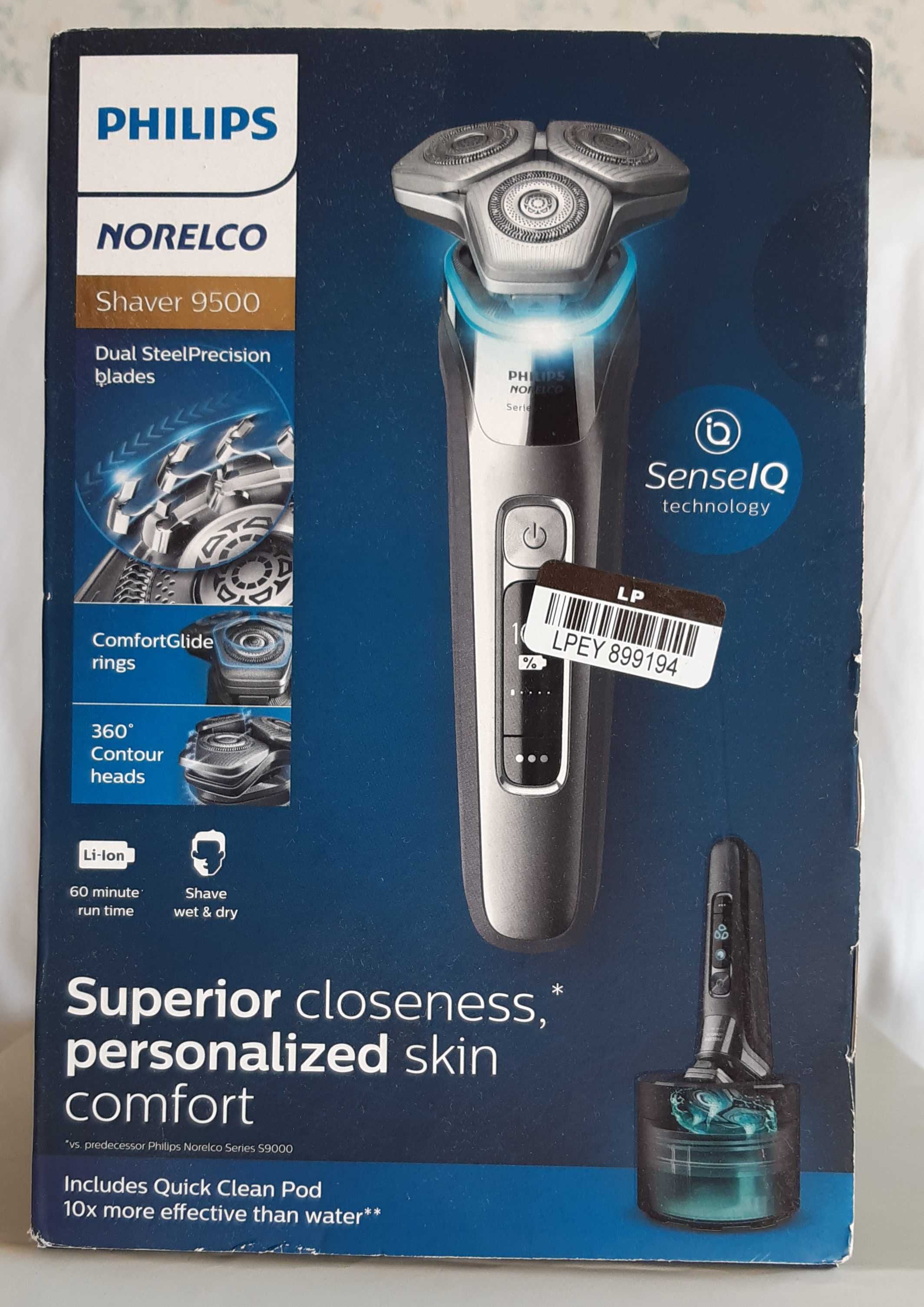 Электробритва Philips Norelco Wet & Dry Shaver Series 9500, S9985/84
