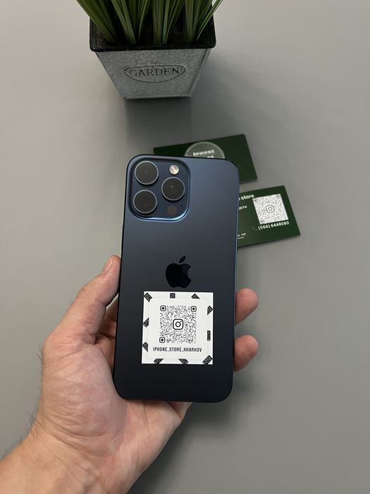 iPhone 15 Pro Max,256GB,Blue!Гарантия!Магазин!Neverlock