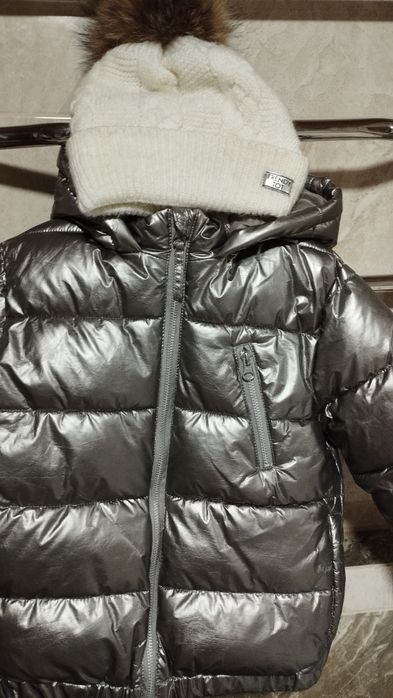 Зимова курточка фірмова для дівчинки .Куртка зима + подарунок