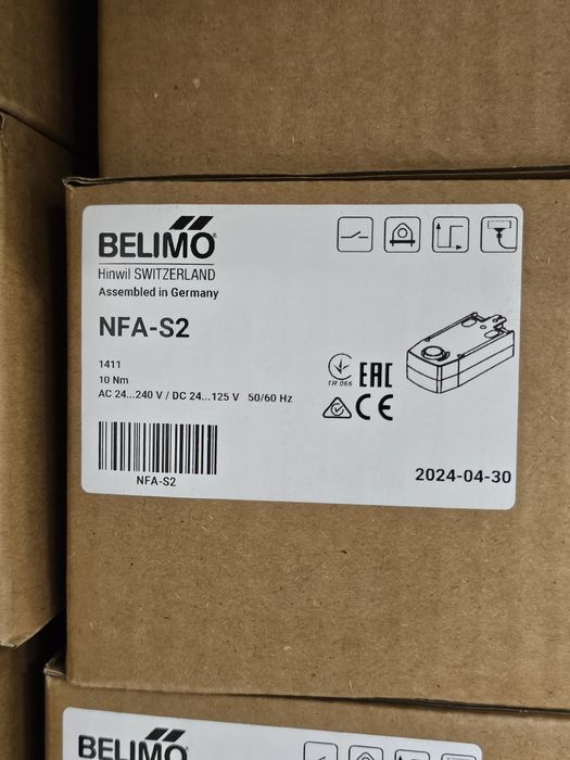 siłownik pożarowy Belimo BF230-TN – NOWY klapa pożarowa