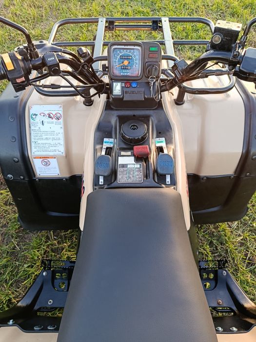 Quad Suzuki Kingquad Quadrunner 300 4×4 blokada Dokumenty jak Klf trx