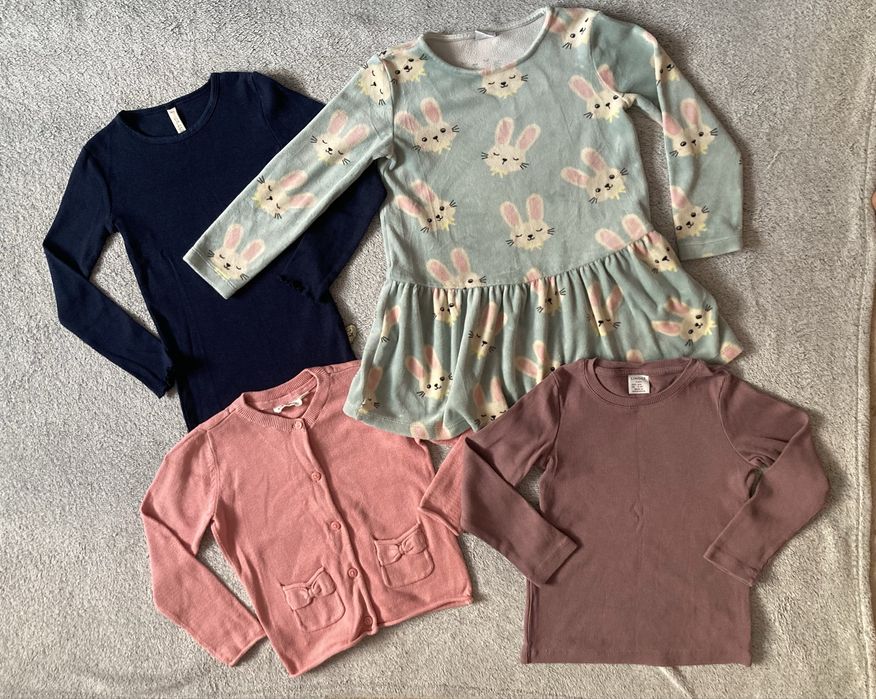 Zestaw ubranek 104 Lindex H&M Name It ciuszki