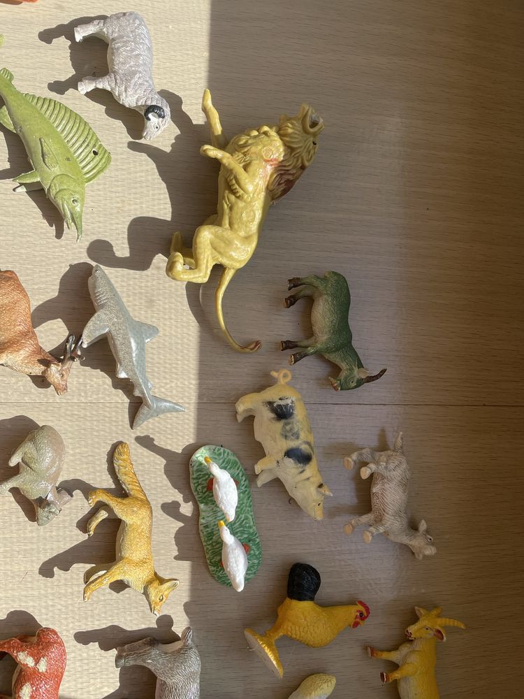 Figurki plastikowe zwierzęta safari farma zabawki plastikowe zwierzątk