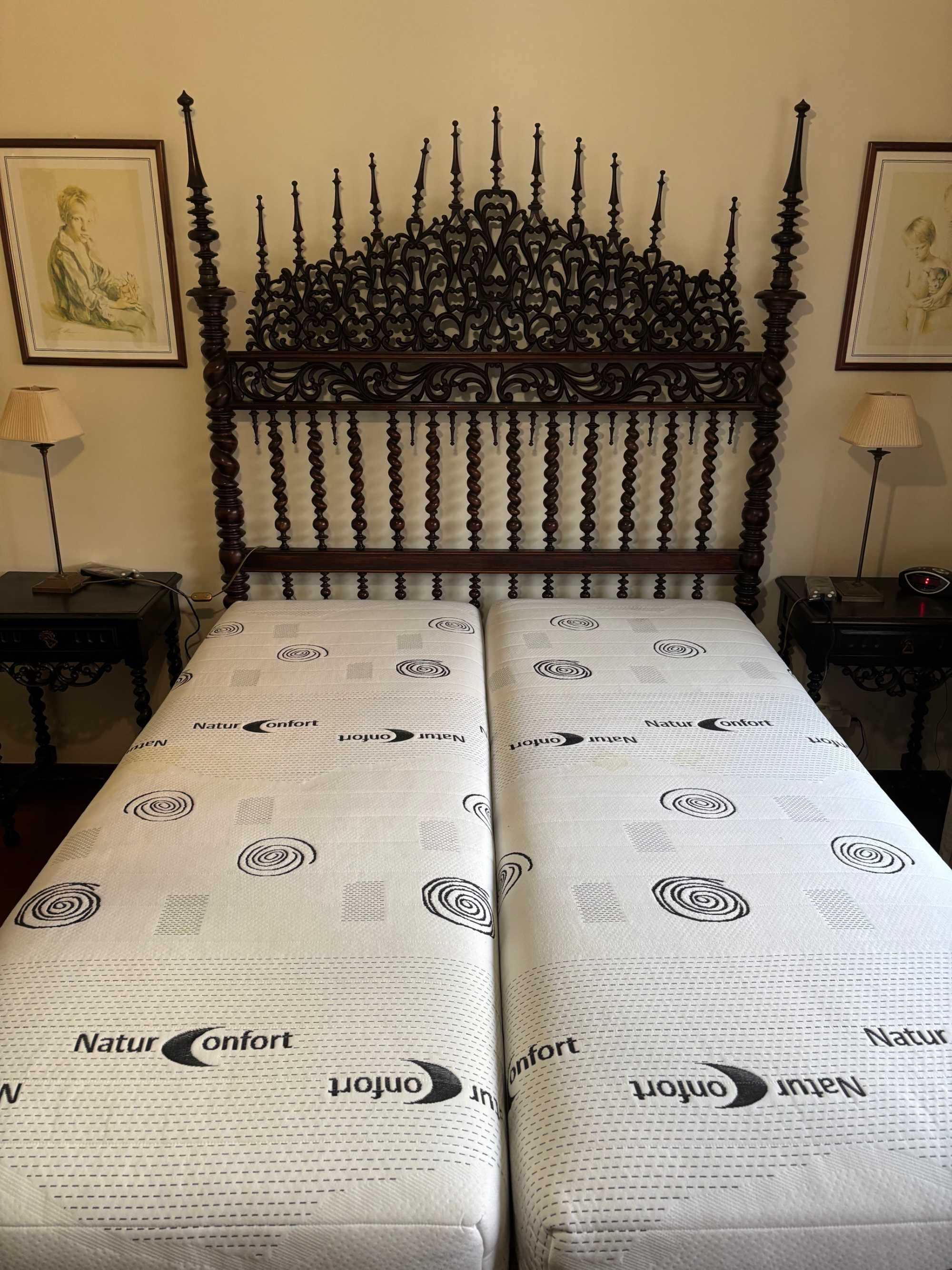Camas articuladas e eléctricas com colchão natur confort