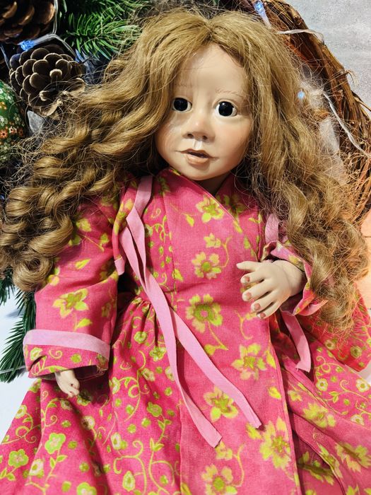 Велика лялька , місіс Клаус , порцелянова лялька, фарфор