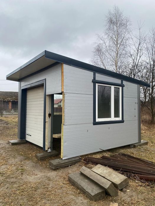 Garaz 4x4 plyta warstwowa konstrukcja zz