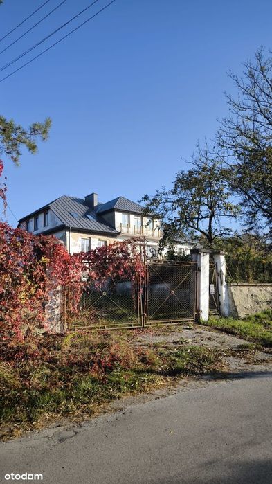 Dworek/magazyn do inwestycji 750m2+250m2 budynki - Kraków 25 minut