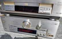 Legenda dla konesera zestaw  Technics DVD A10 i amplituner SA-DA15