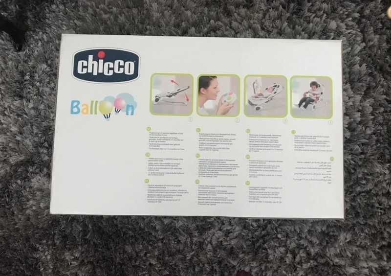 Espreguiçadeira Chicco – Praticamente Nova, com Caixa