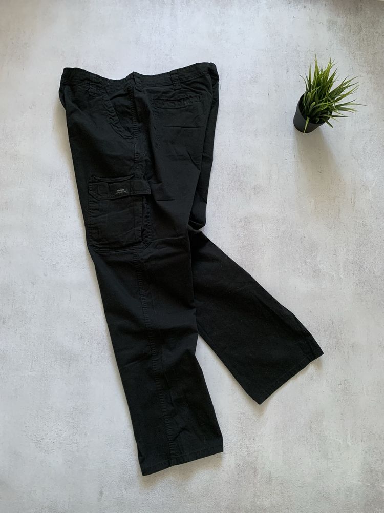 Карго штаны черные мужские Wrangler 36-38 (оригинал)