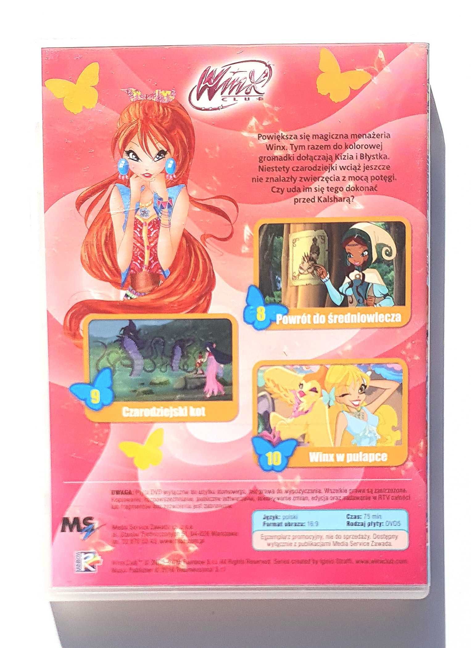 WINX Club: Winx w pułapce, sezon 7., DVD