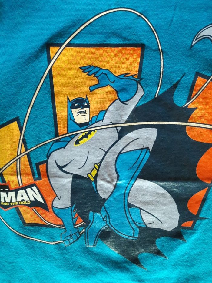 Batman orginał t- shirt  jak nowy r 5/6 l i 110/116 + gratis lego
