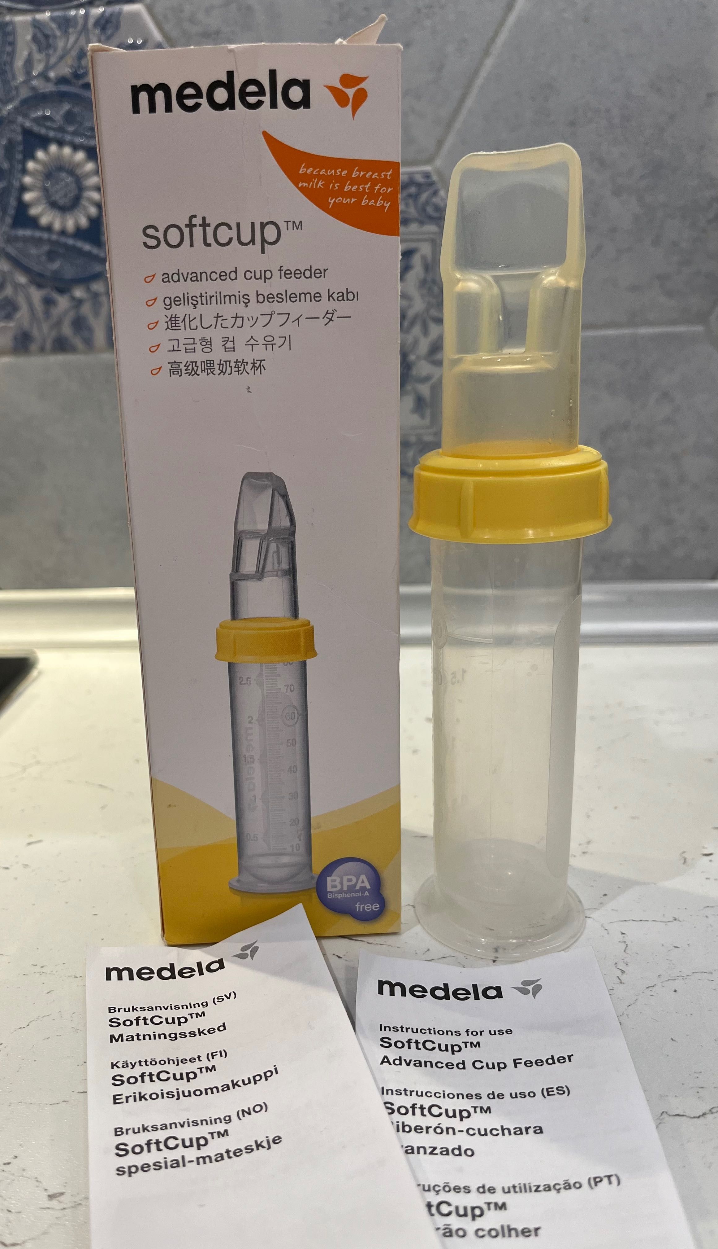 Medela Soft Cup feeder Дитяча ложечкa м'яка з анатомічною соскою