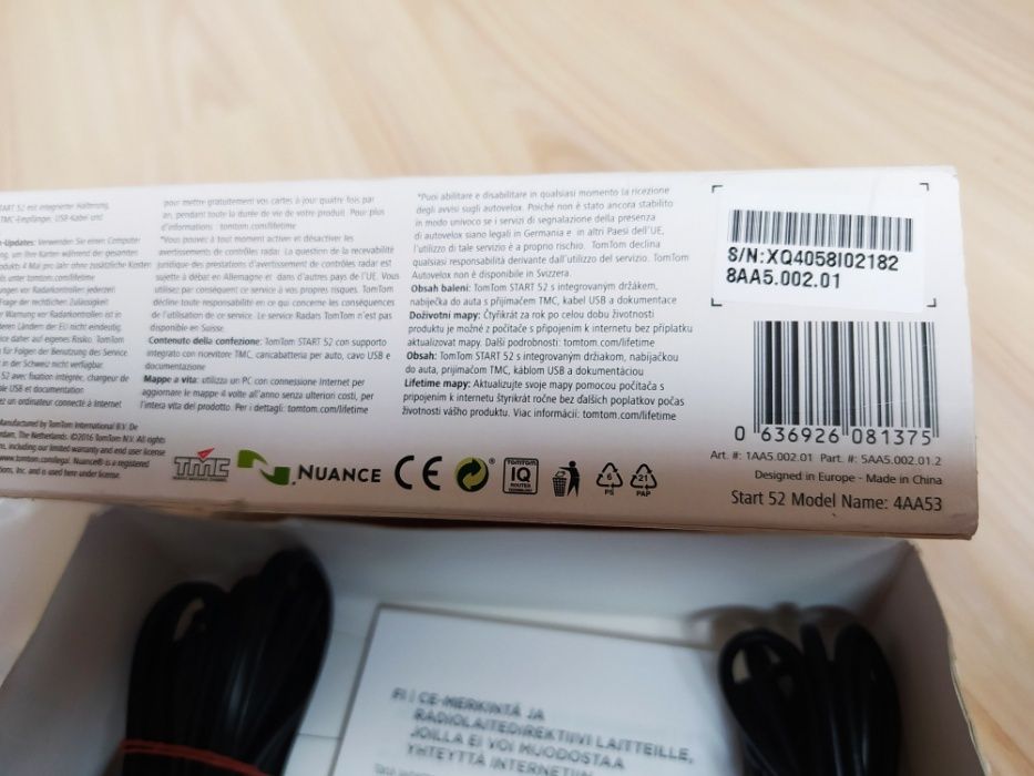 GPS-навігатор TOMTOM Start 52 EU (для країн ЄС, безкоштовні карти)
