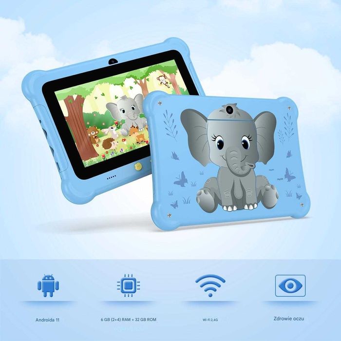 Tablet dla dzieci 7-calowy, Android