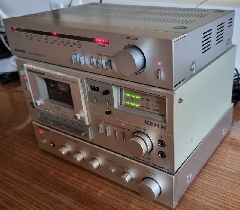 Unitra Diora mini wieża tuner AS 215 i inne pełny serwis