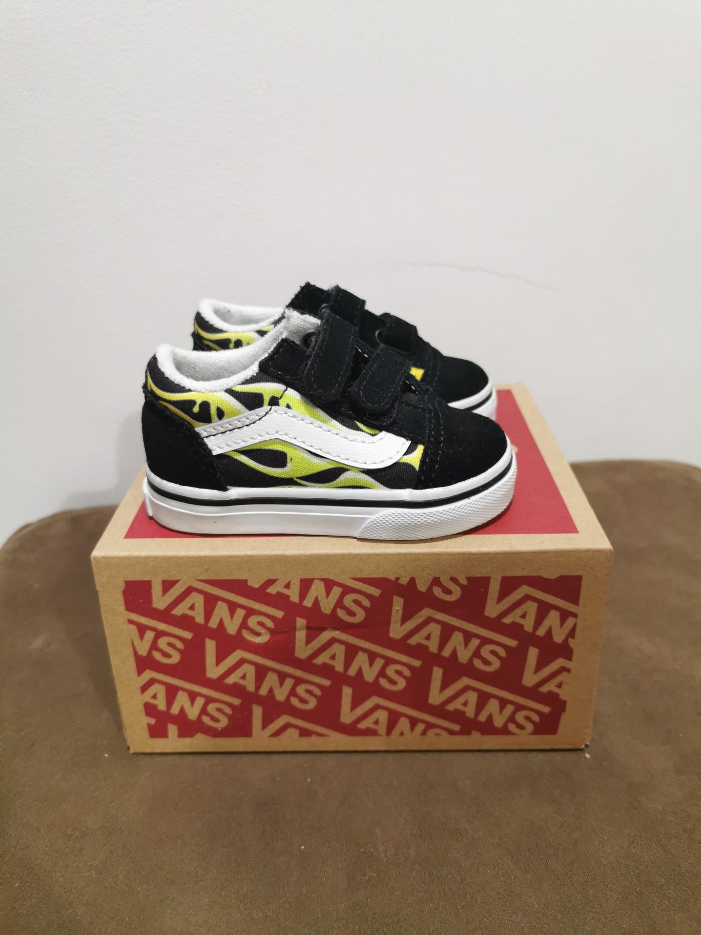 Nowe buty vans dla chłopca chłopięce vansy trampki tenisówki 18.5