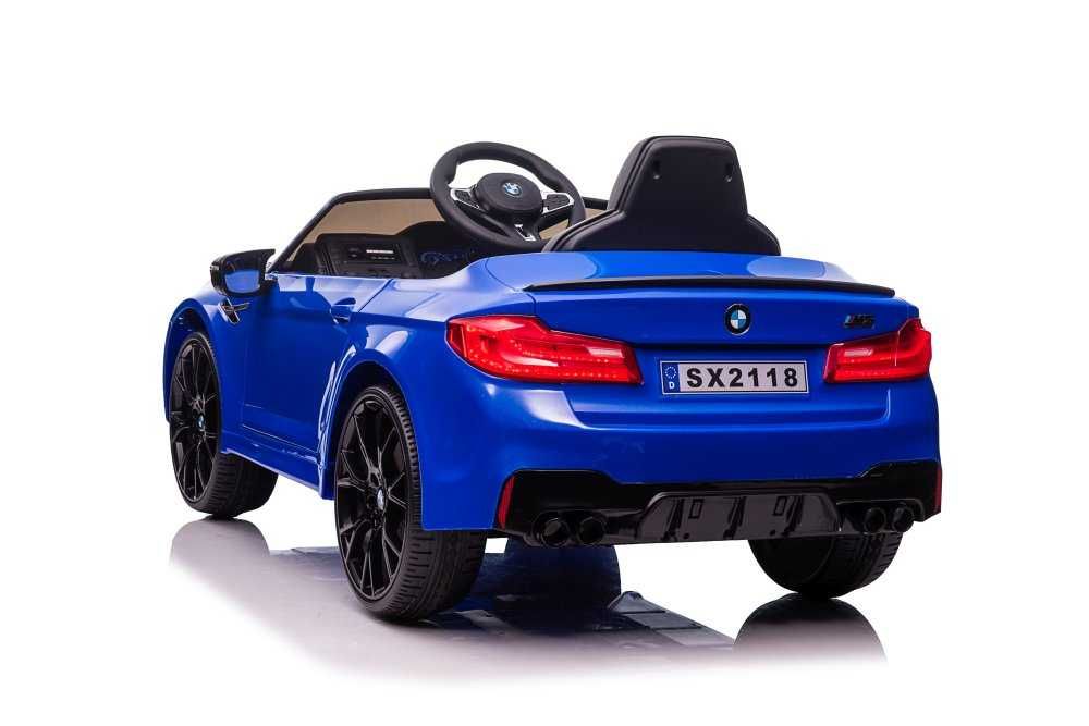 Samochodzik Auto Na Akumulator BMW M5 DRIFT Niebieskie 2x200W