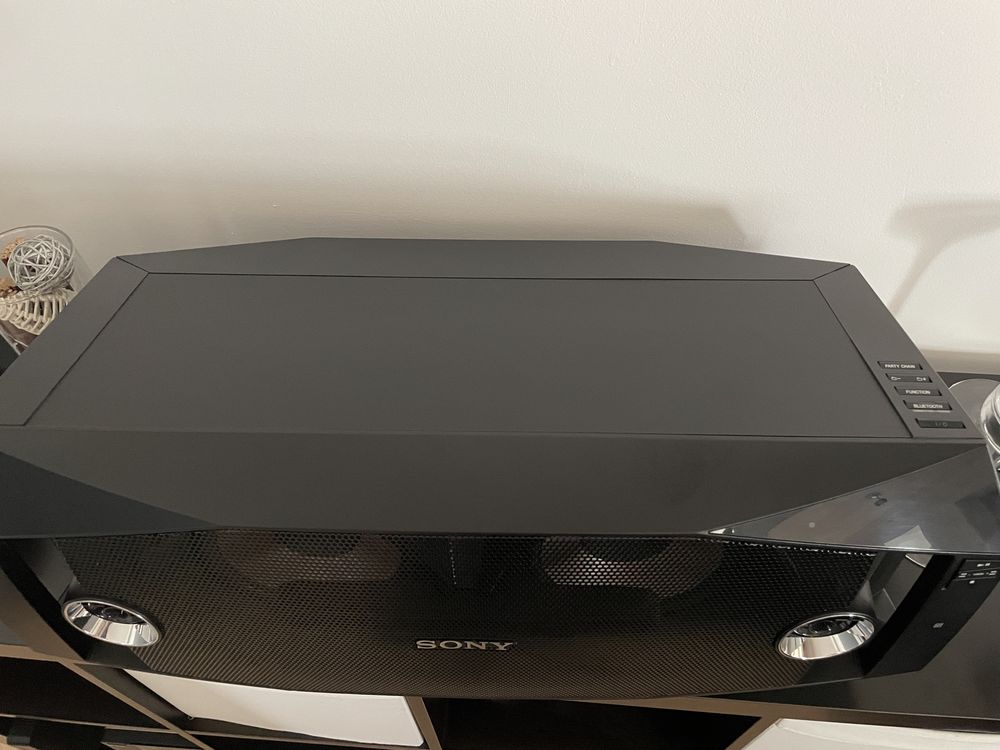Coluna Sony GTK-X1BT de 500w com bluetooth