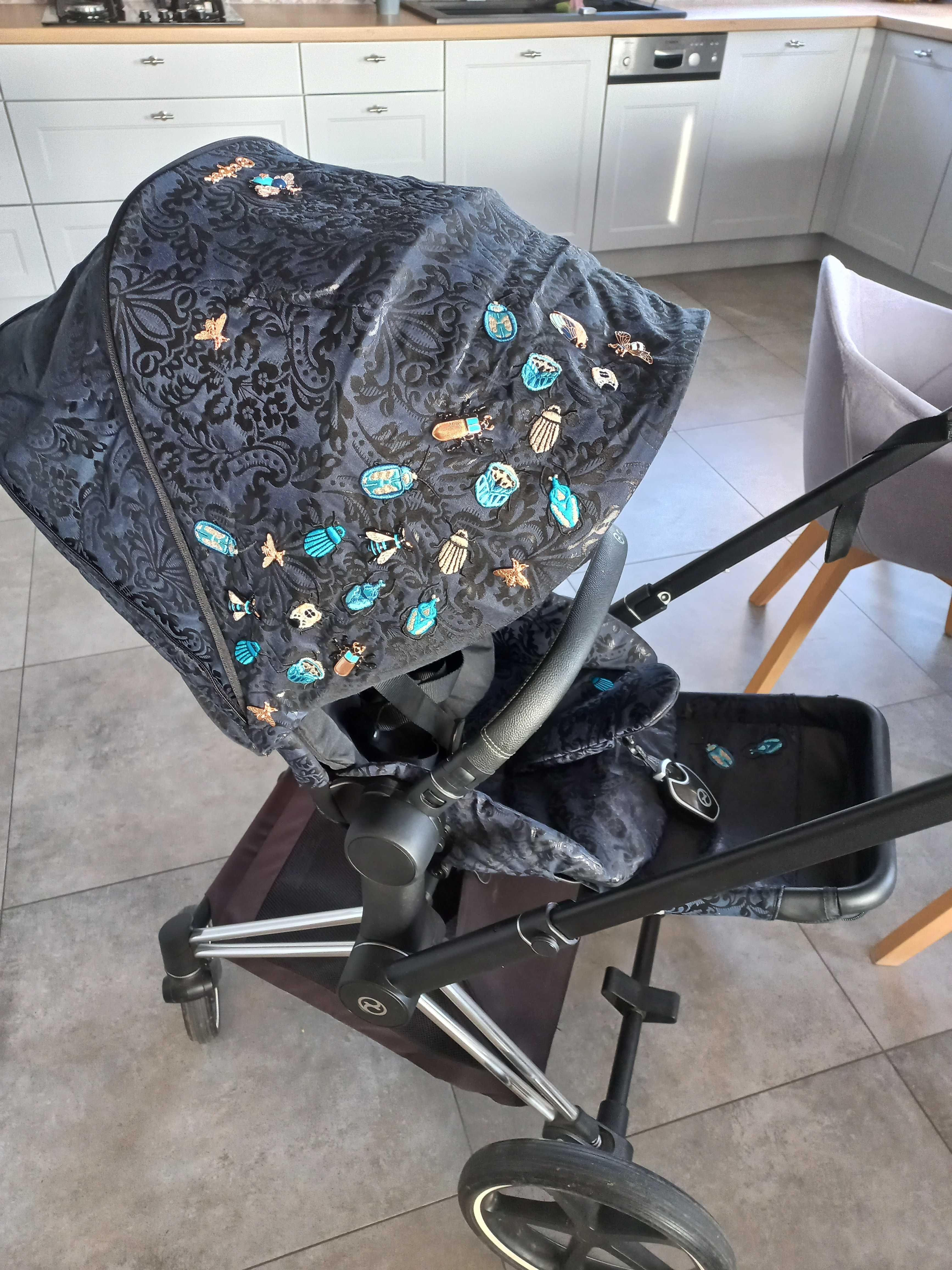 Wózek cybex PRIAM Platinum 4 in 1 szary