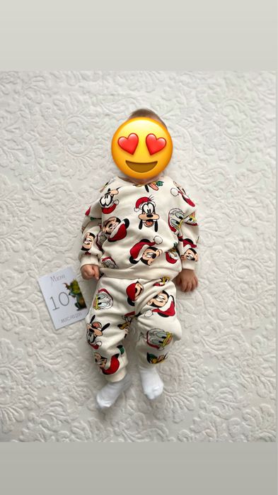 Новорічний костюм кофта комплект Primark набір різдвяний подарунок