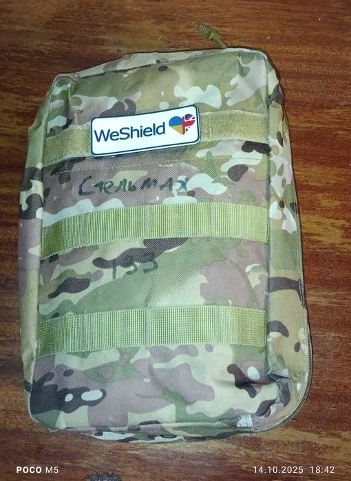 Професійна тактична аптечка IFAK з двома турнікетами CAT G7, RapidStop