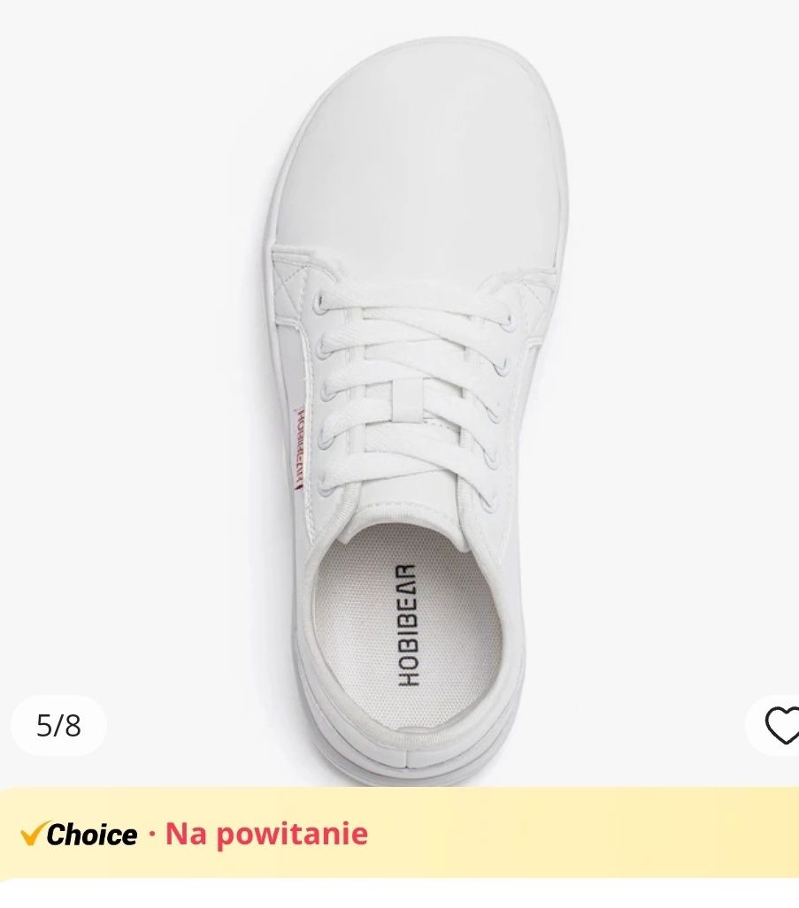 42.HOBIBEAR unisex szerokie buty na boso kobiety mężczyźni buty na bos