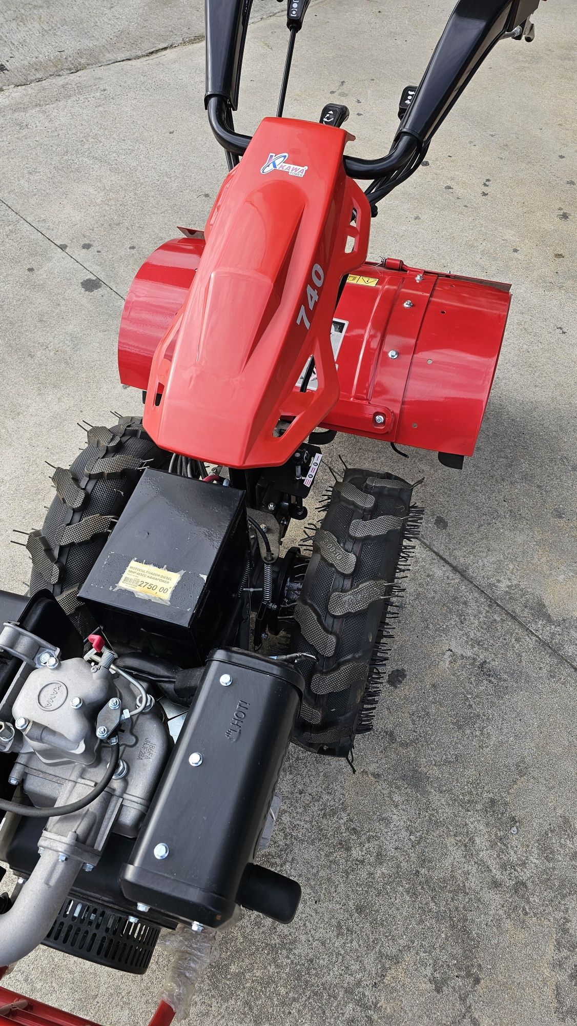 Motocultivador Kawa Diesel 10HP 465CC (Novo)