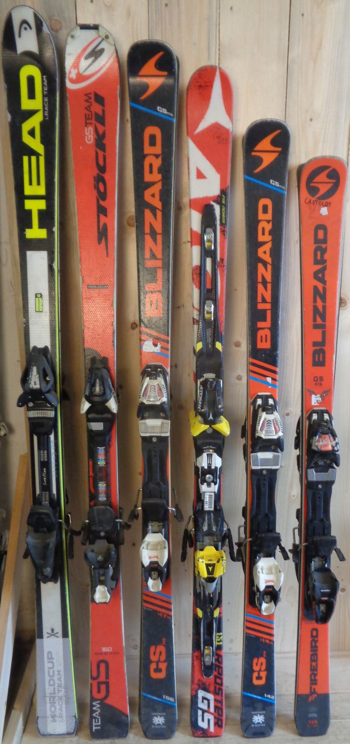 Narty 2 X  JR Race (210 zł / 40€ netto za parę), pakiet nart