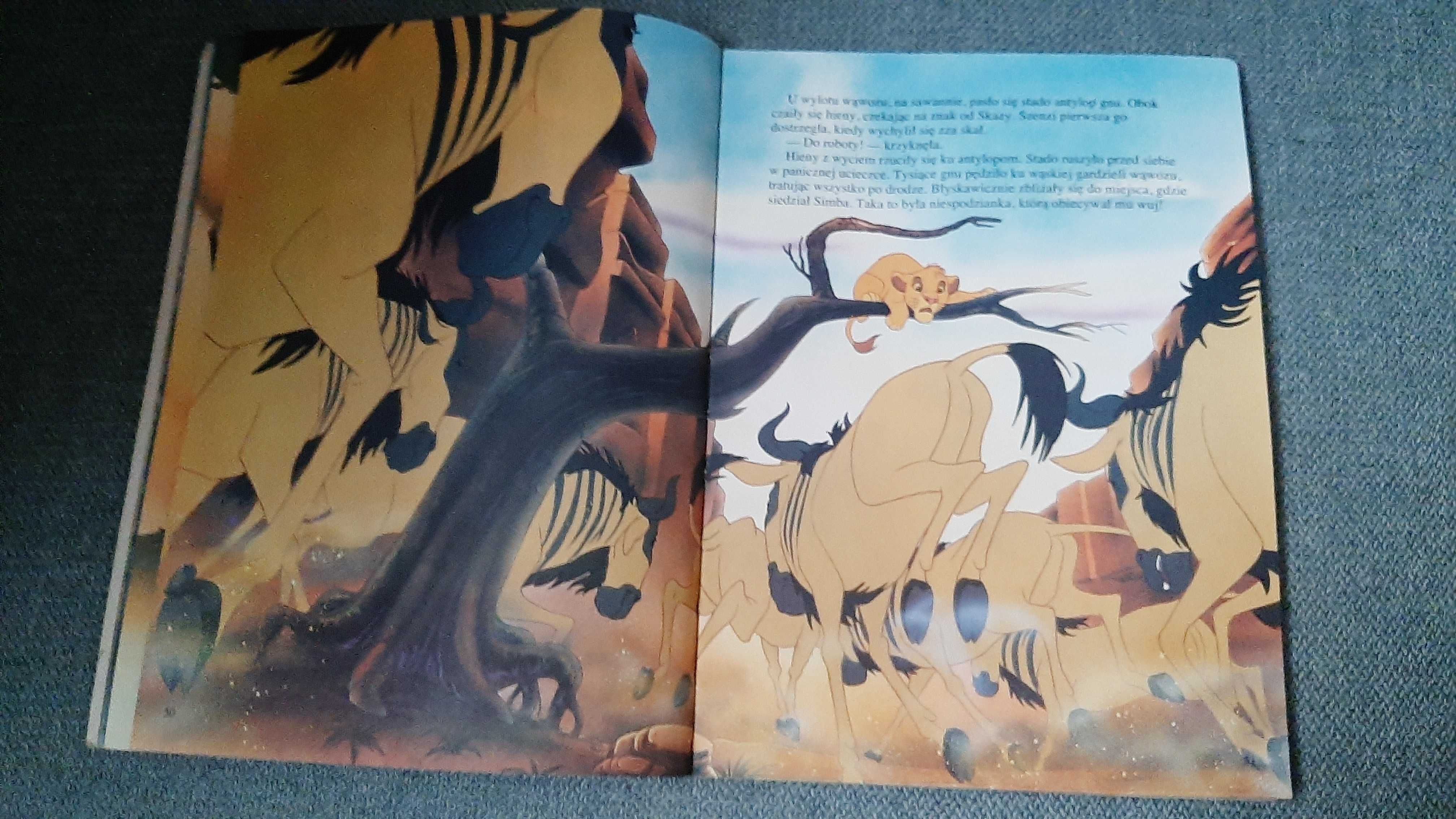 Król lew Walt Disney Egmont format A5 miękka okładka