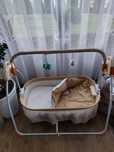 KOŁYSKA ELEKTRYCZNA , ŁÓŻECZKO + Materac Chicco Baby Hug 5w1