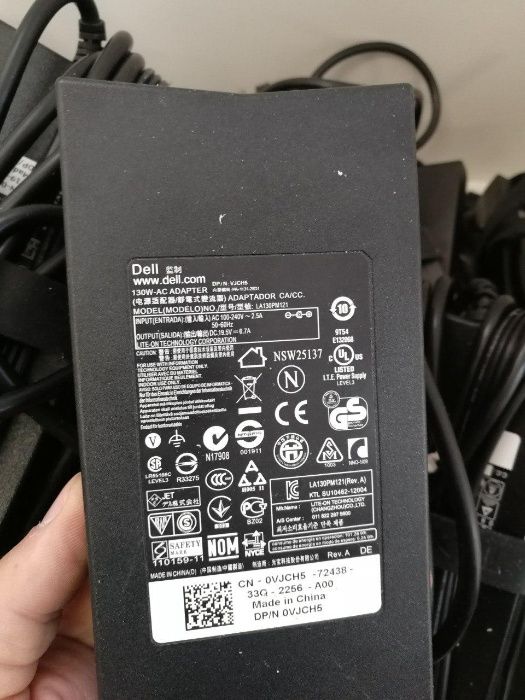 DELL 19.5V 6.7A 130 W Вт (7.4*5.0) Оригінальний блок живлення