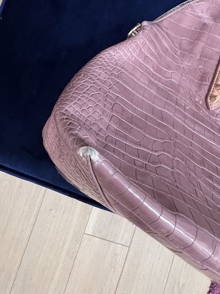 Torebka Trussardi Jeans, kolor  pudrowy róż,