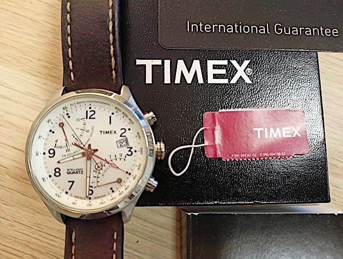 Zegarek męski Timex Quartz Chronograph + Gratis