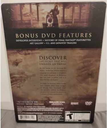Final Fantasy XII Steelbook Edition NTSC-U- PS2 completo com manual