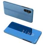 Clear View Case etui do Samsung Galaxy A14 pokrowiec z klapką niebiesk