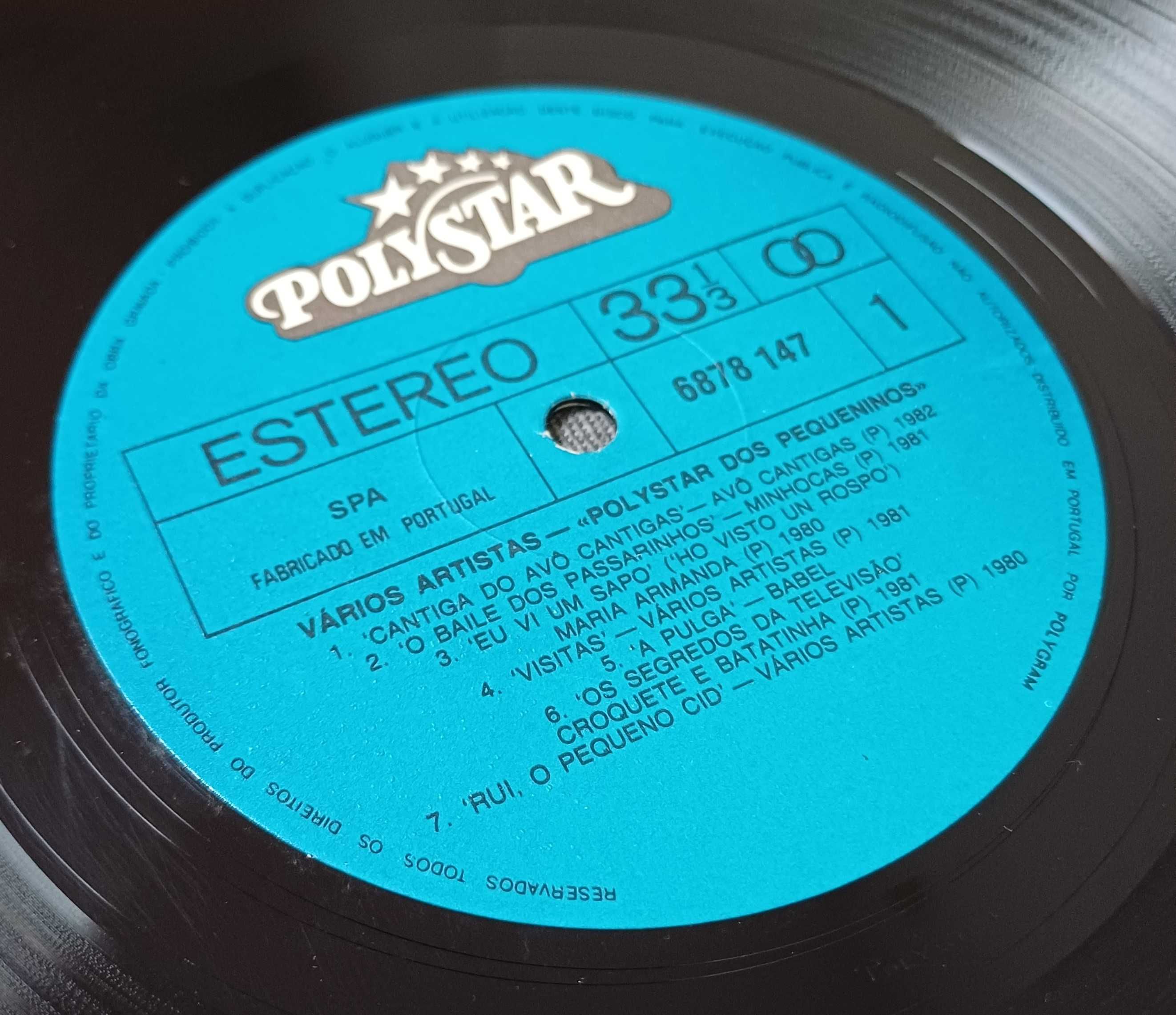 Polystar dos Pequeninos LP Vinil