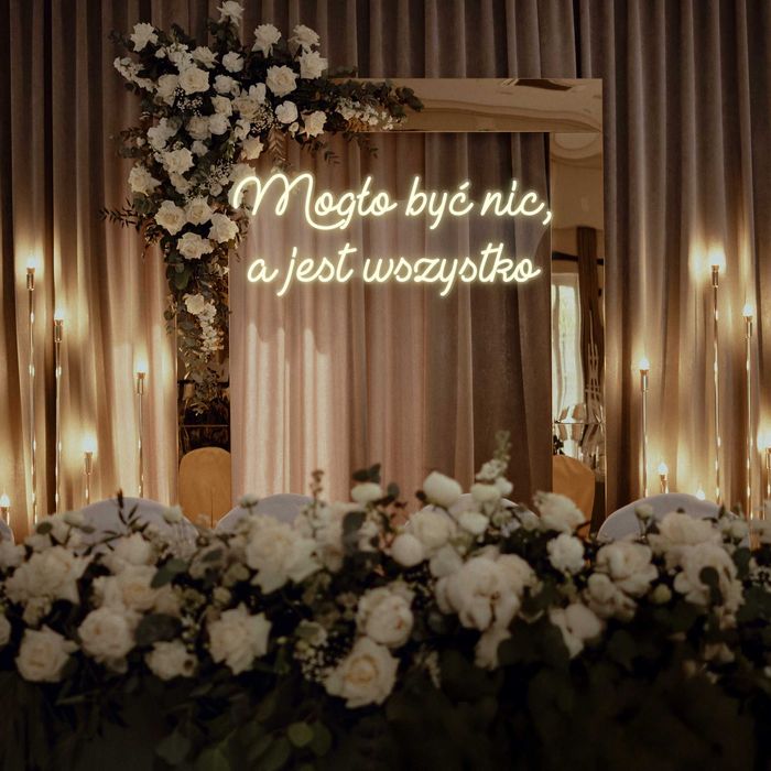 Mogło być nic, a jest wszystko Neon Led Ledon | Polski Producent !