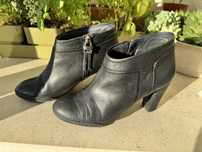 Botas de pele Tommy Hilfiger