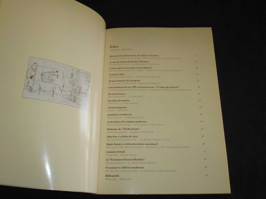 Livro Músicos Invisíveis Instrumentos de Música Mecânica e Autómatos