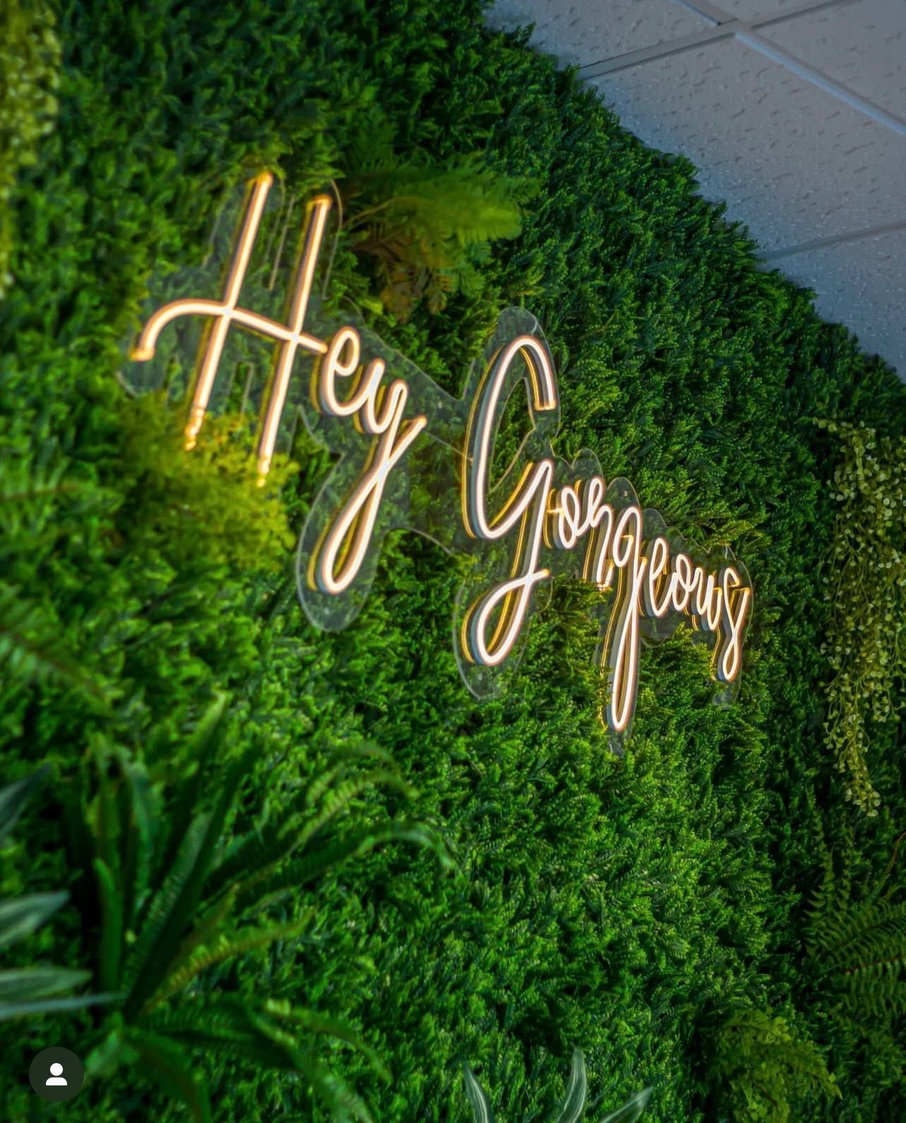 Led neon Hey Gorgeous
