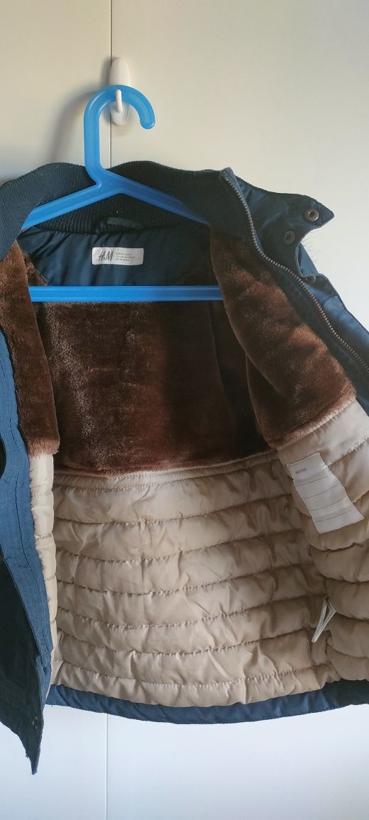 Casaco de menino com pêlo - H&M