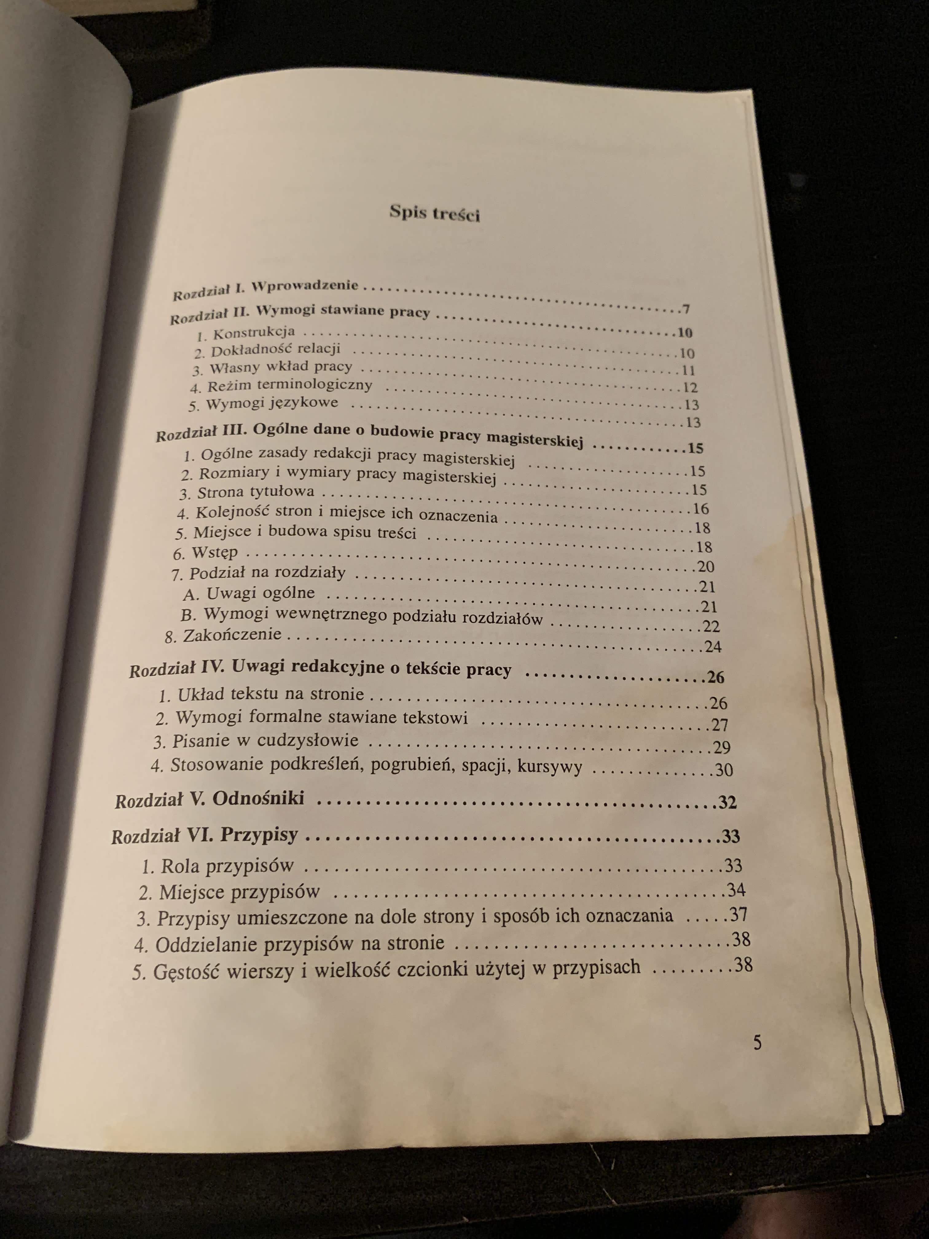 książka Jak pisać pracę magisterską Jan Miodek