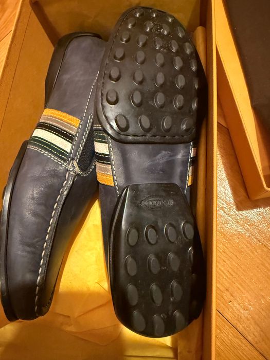 Granatowe Mokasyny Tod’s