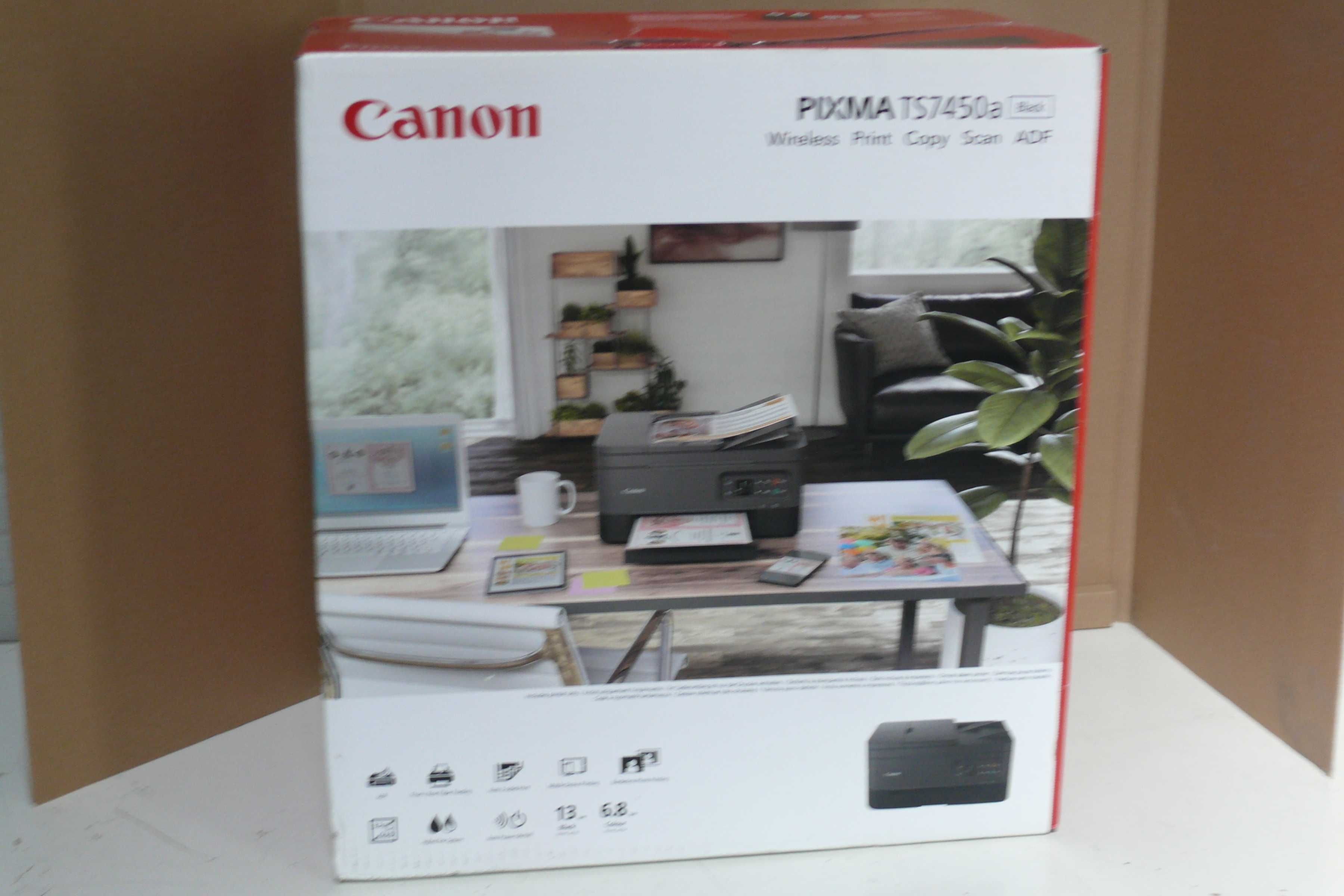 Canon Pixma TS7450A Impressora Multifunções a Cores WiFi