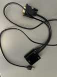Adapter kabla VGA na HDMI VGA męski na HDMI żeński audio 1080pVGA[138]